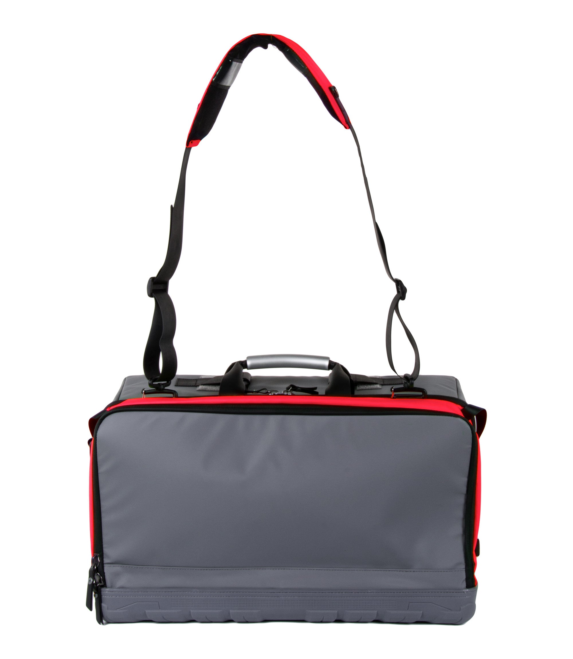 Back of Large Jump Bag in Red|color_red