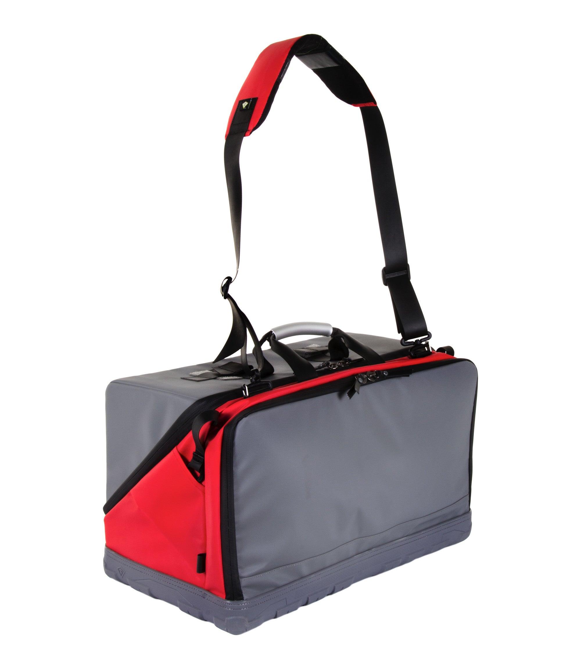 Side of Large Jump Bag in Red|color_red