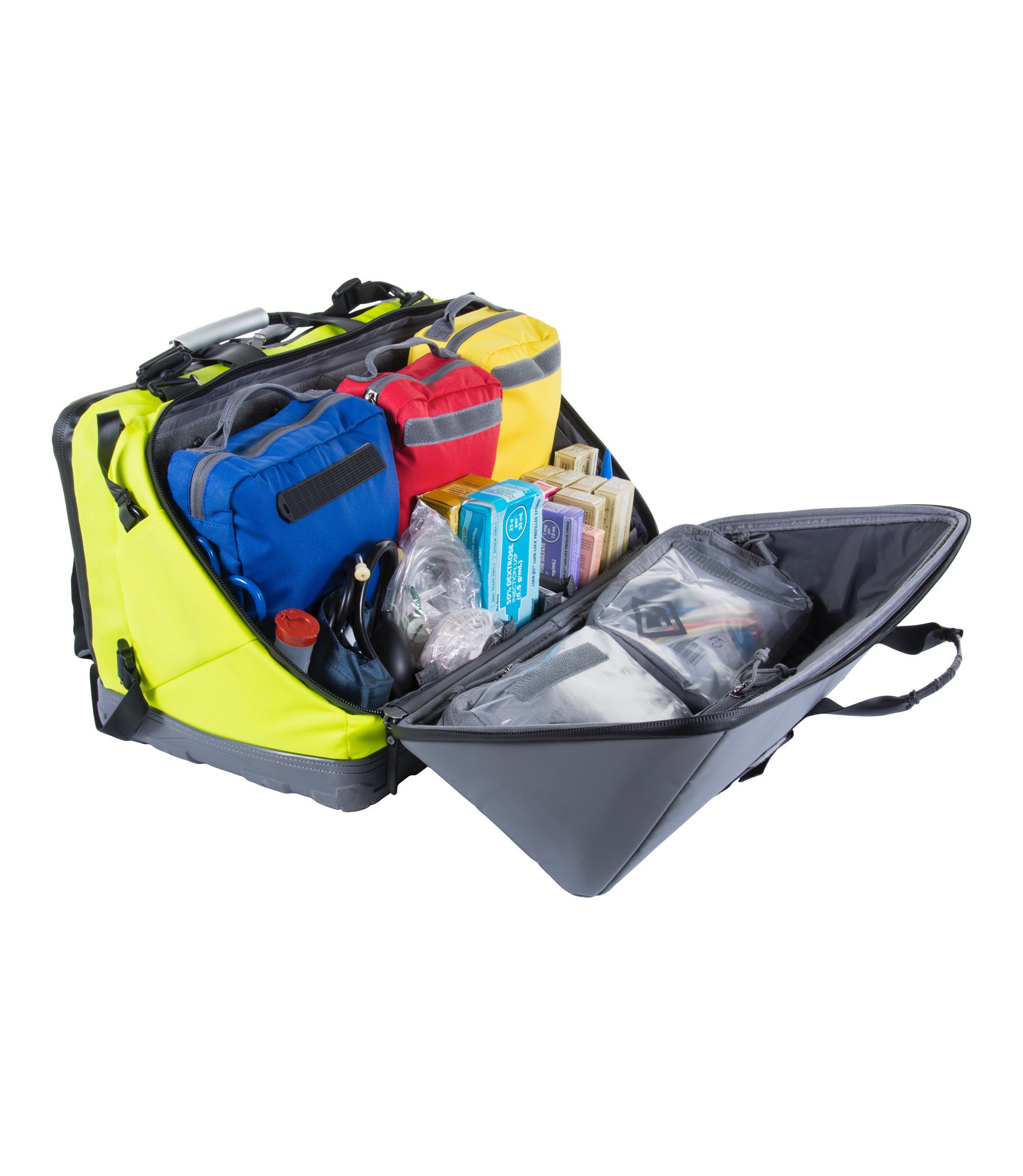 Loaded Large Jump Bag in Hi-Vis Yellow|color_Hi-Vis Yellow
