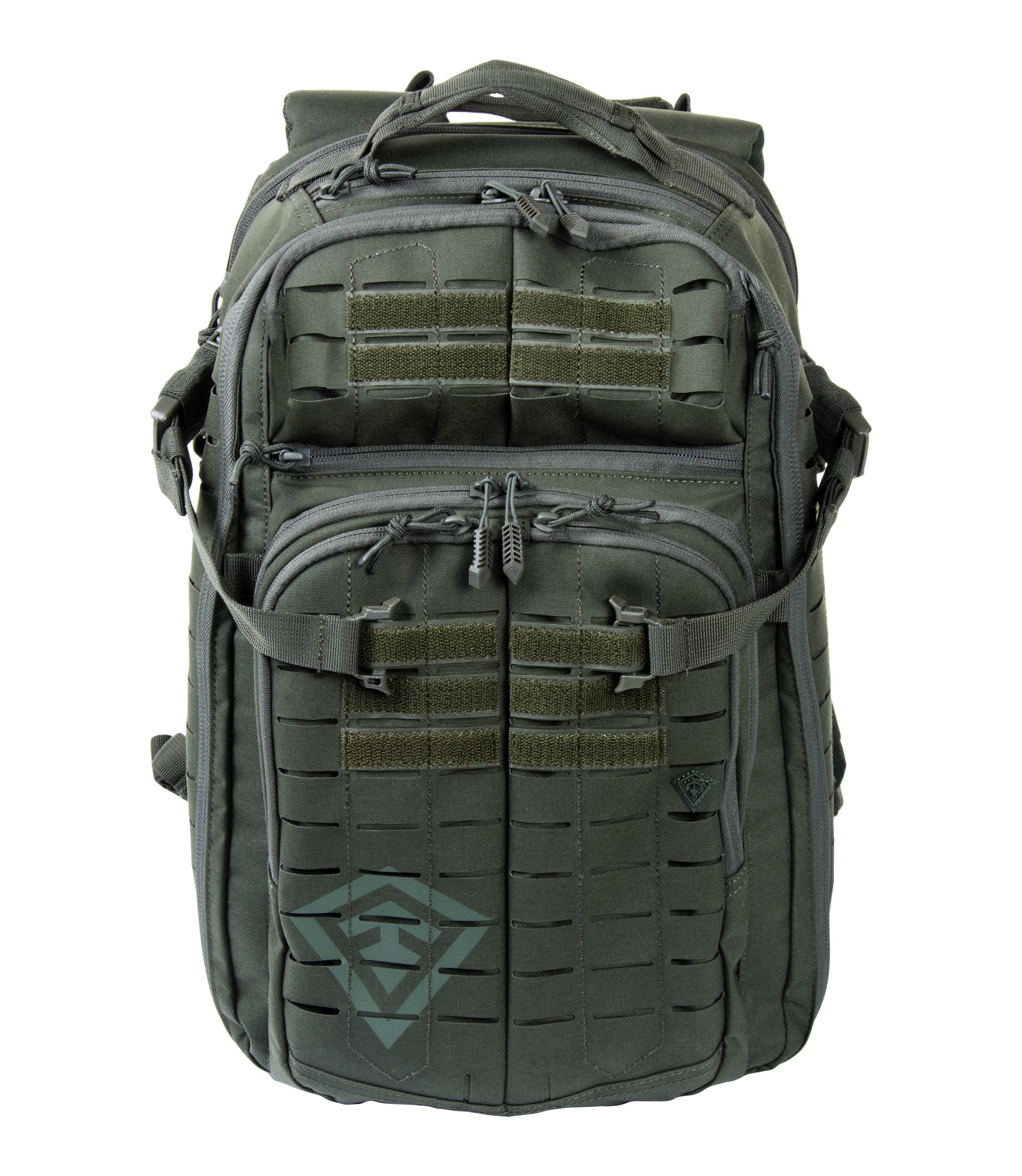 Front of Tactix Half-Day Plus Backpack 27L in OD Green |color_od green