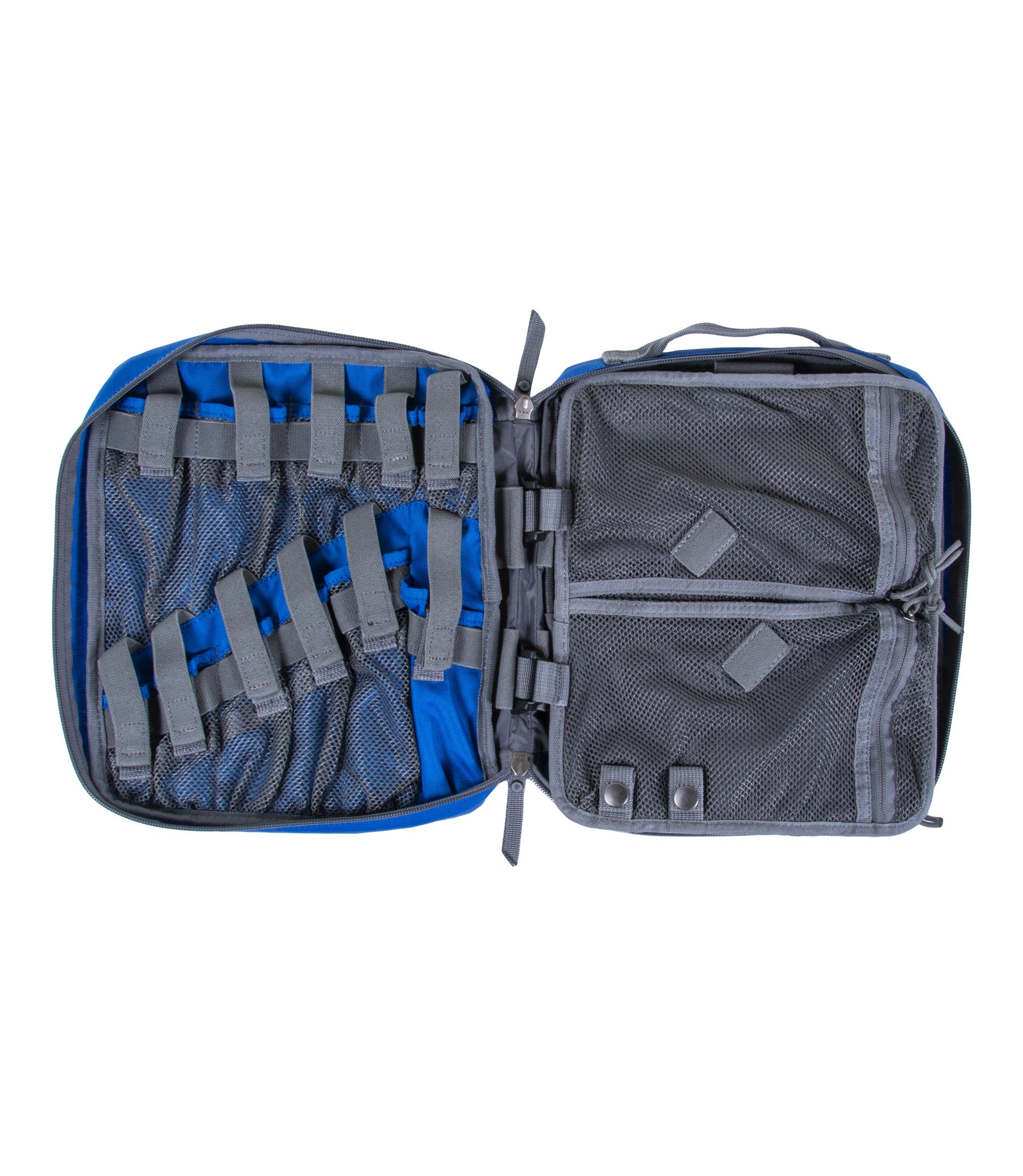 Open Top of Airway Kit in Blue |color_blue