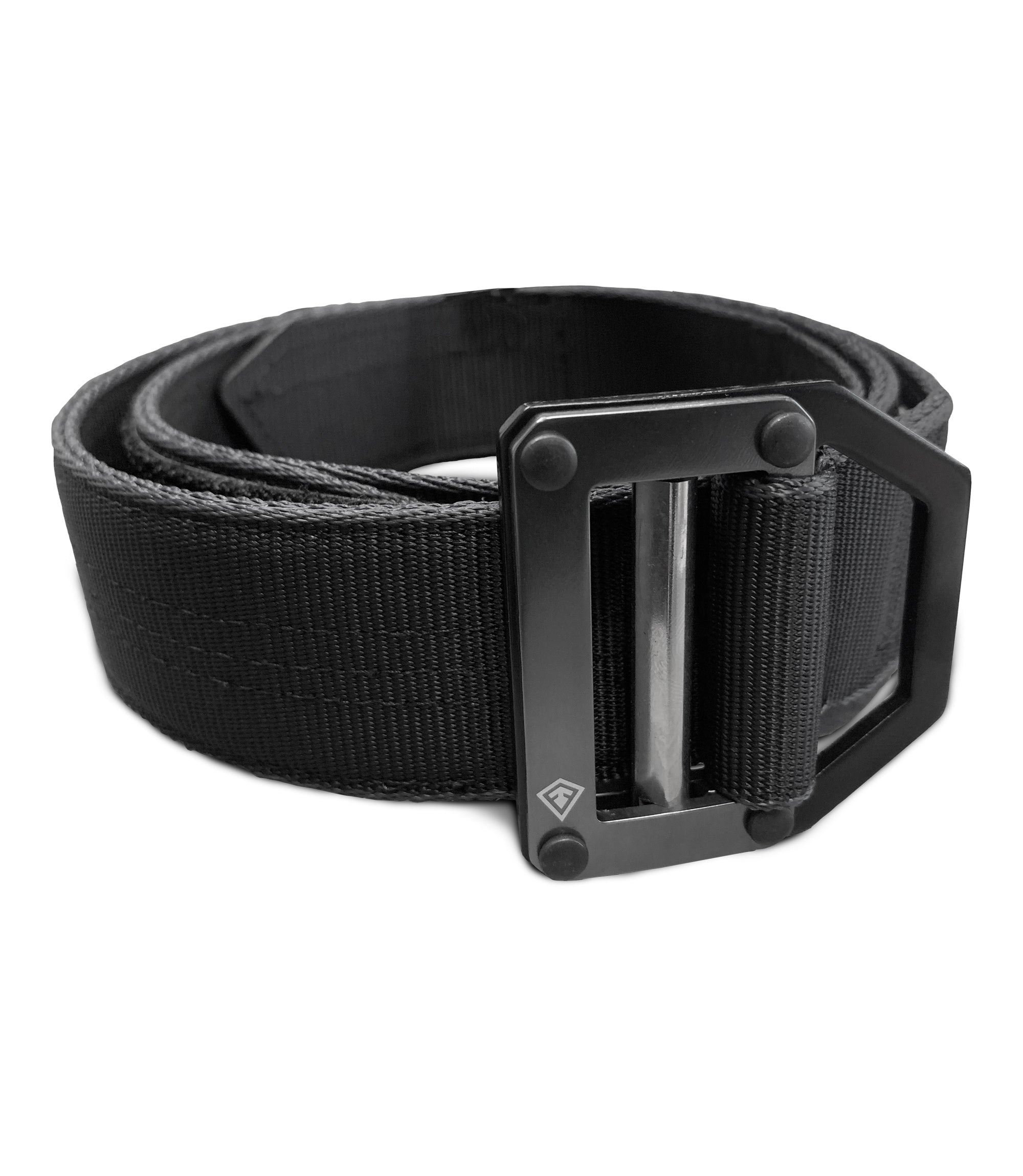 Front of Tactical Belt 1.75” in Black |color_black