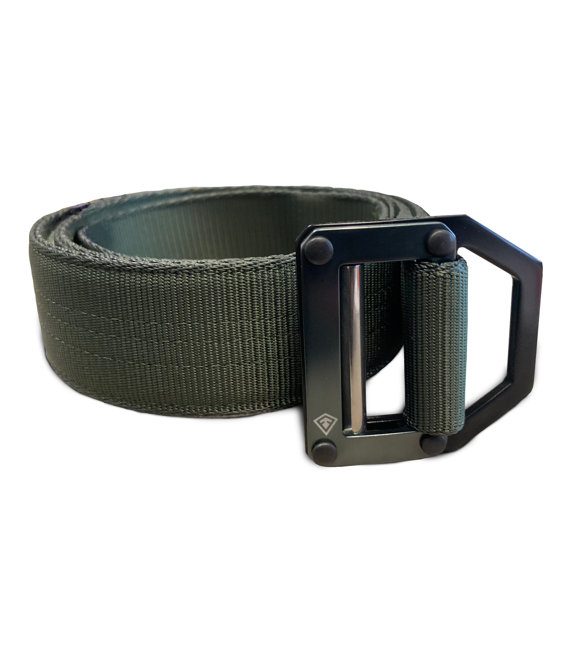 Front of Tactical Belt 1.75” in OD Green |color_od green