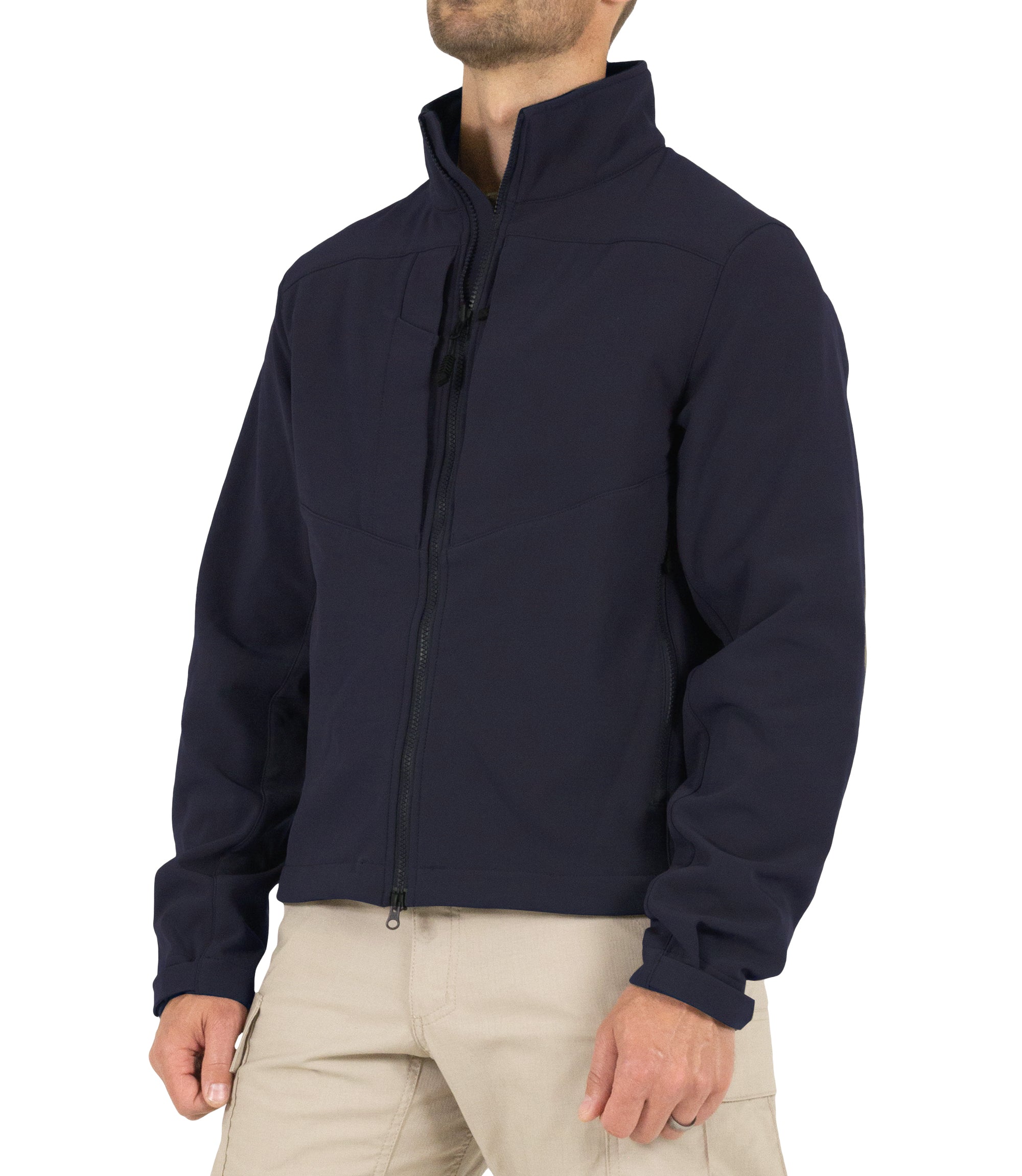 Side of Men's Tactix Shotshell Jacket in Midnight Navy |color_midnight navy