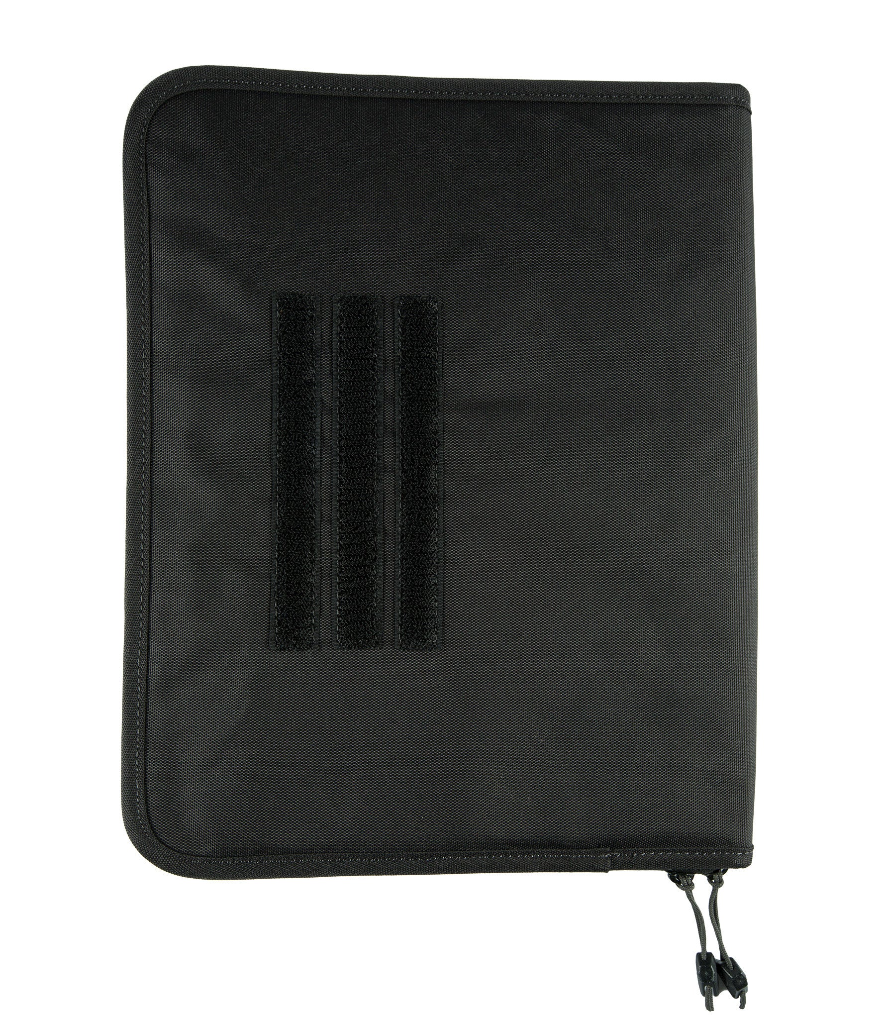 Back of Black Field Organizer in Black |color_black