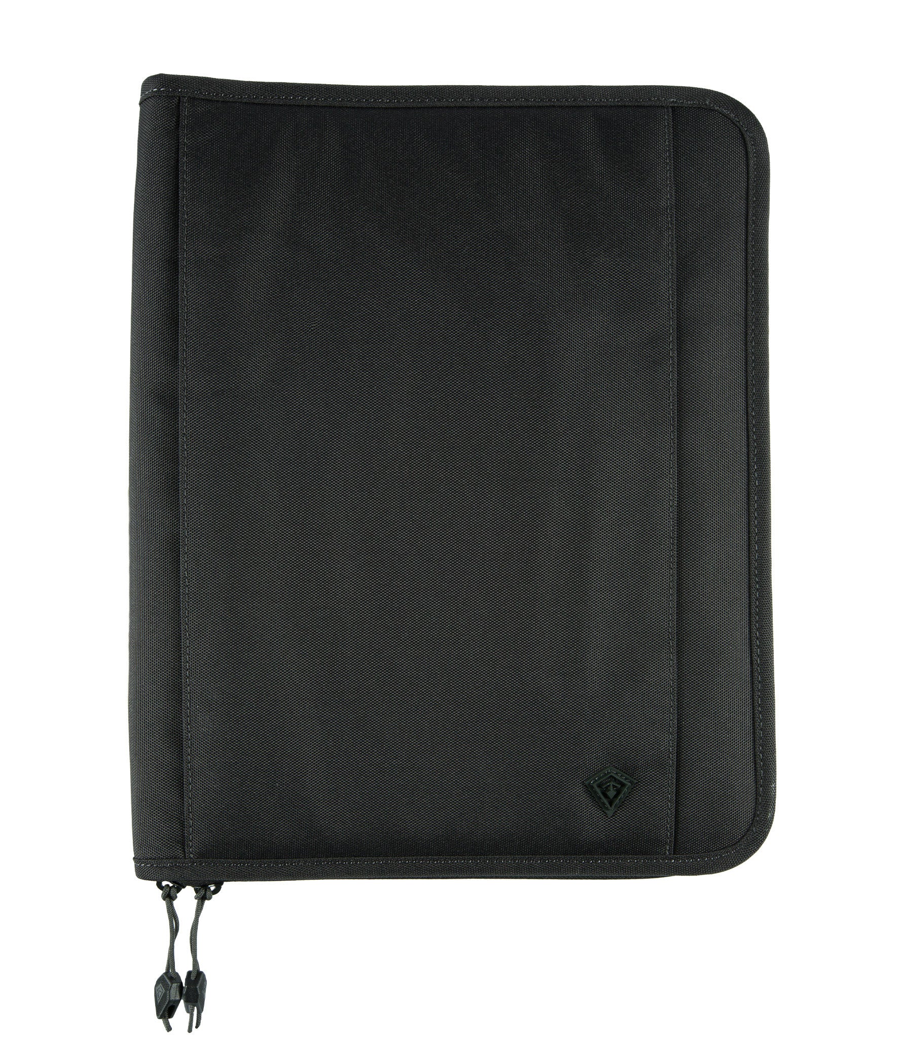 Front of Black Field Organizer in Black |color_black