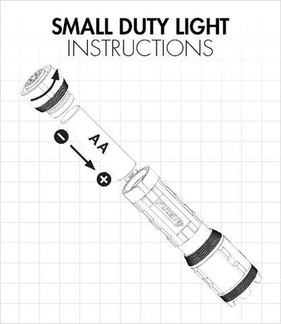 Small Duty Light Instructions