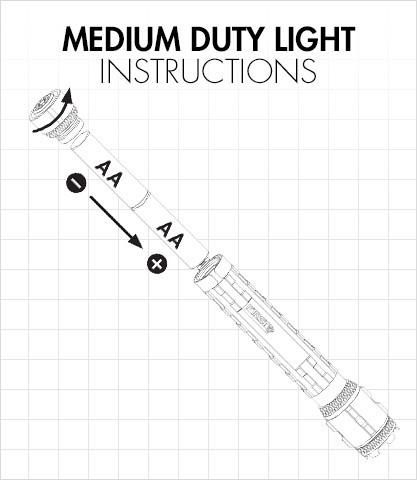 Medium Duty Light Instructions