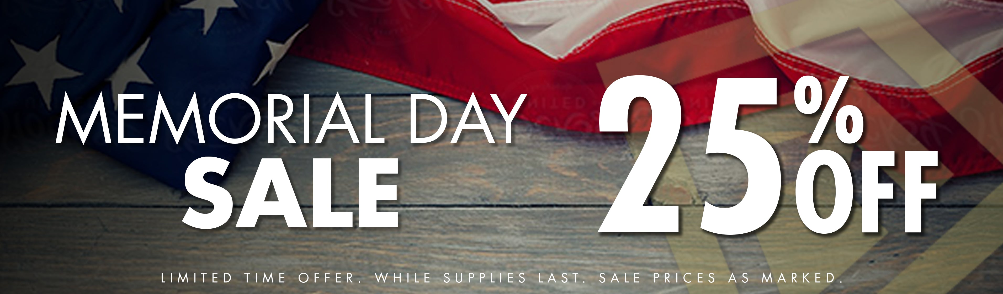 Memorial Day Sale