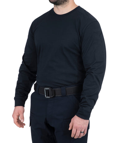 Men's Tactix Series Cotton Long Sleeve T-Shirt with Pen Pocket