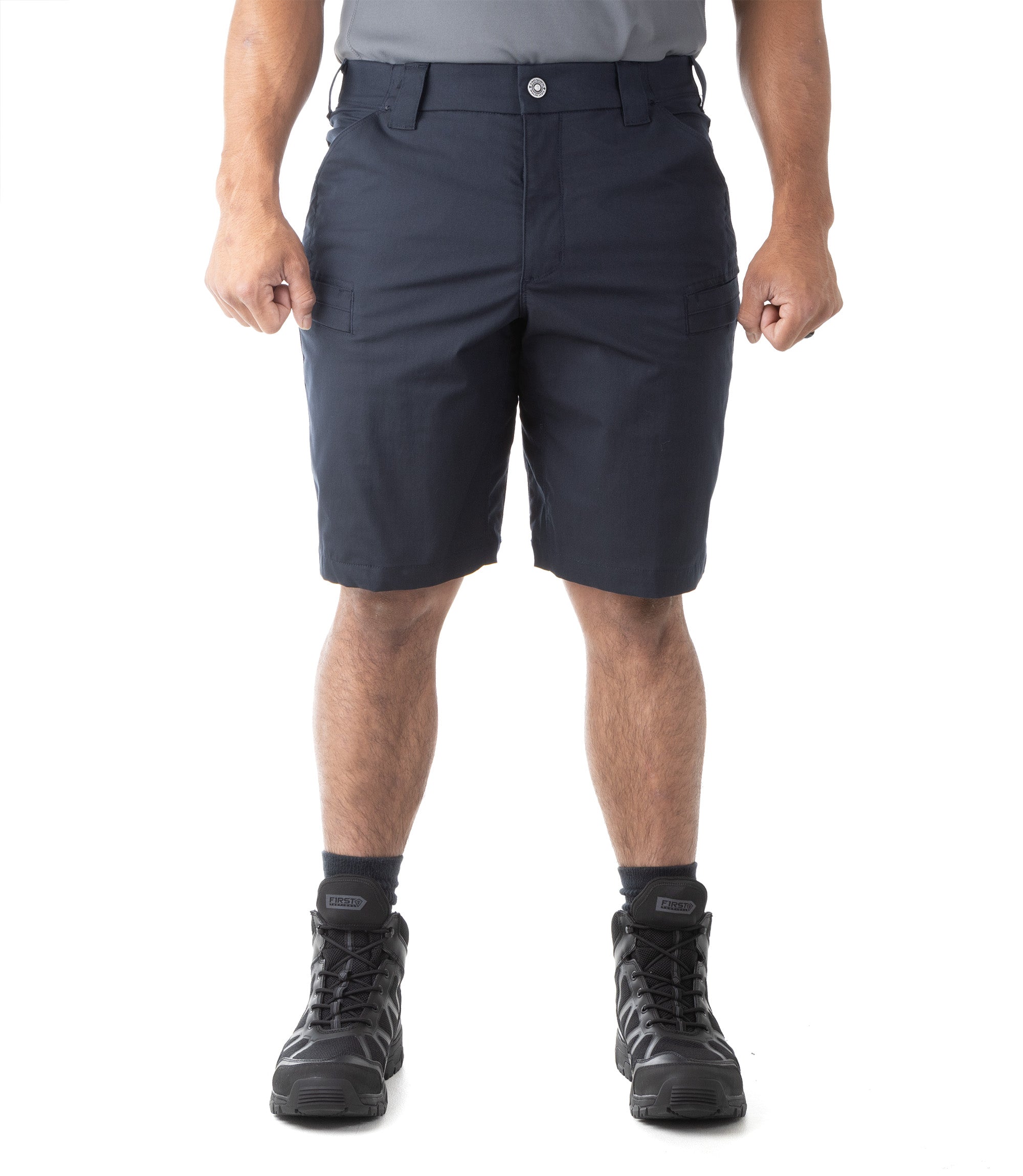 Front of Men's A2 Short in Midnight Navy |color_midnight navy
