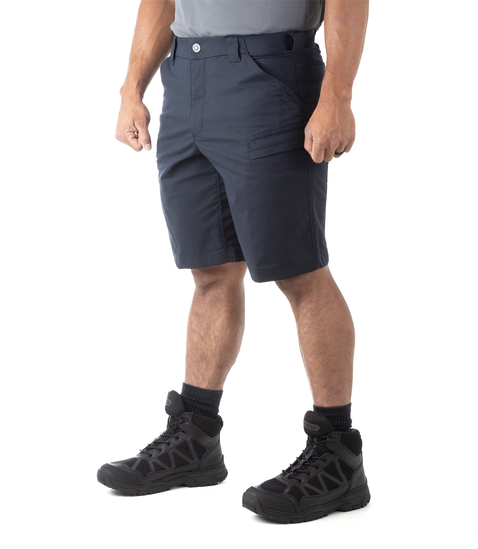 Side of Men's A2 Short in Midnight Navy |color_midnight navy