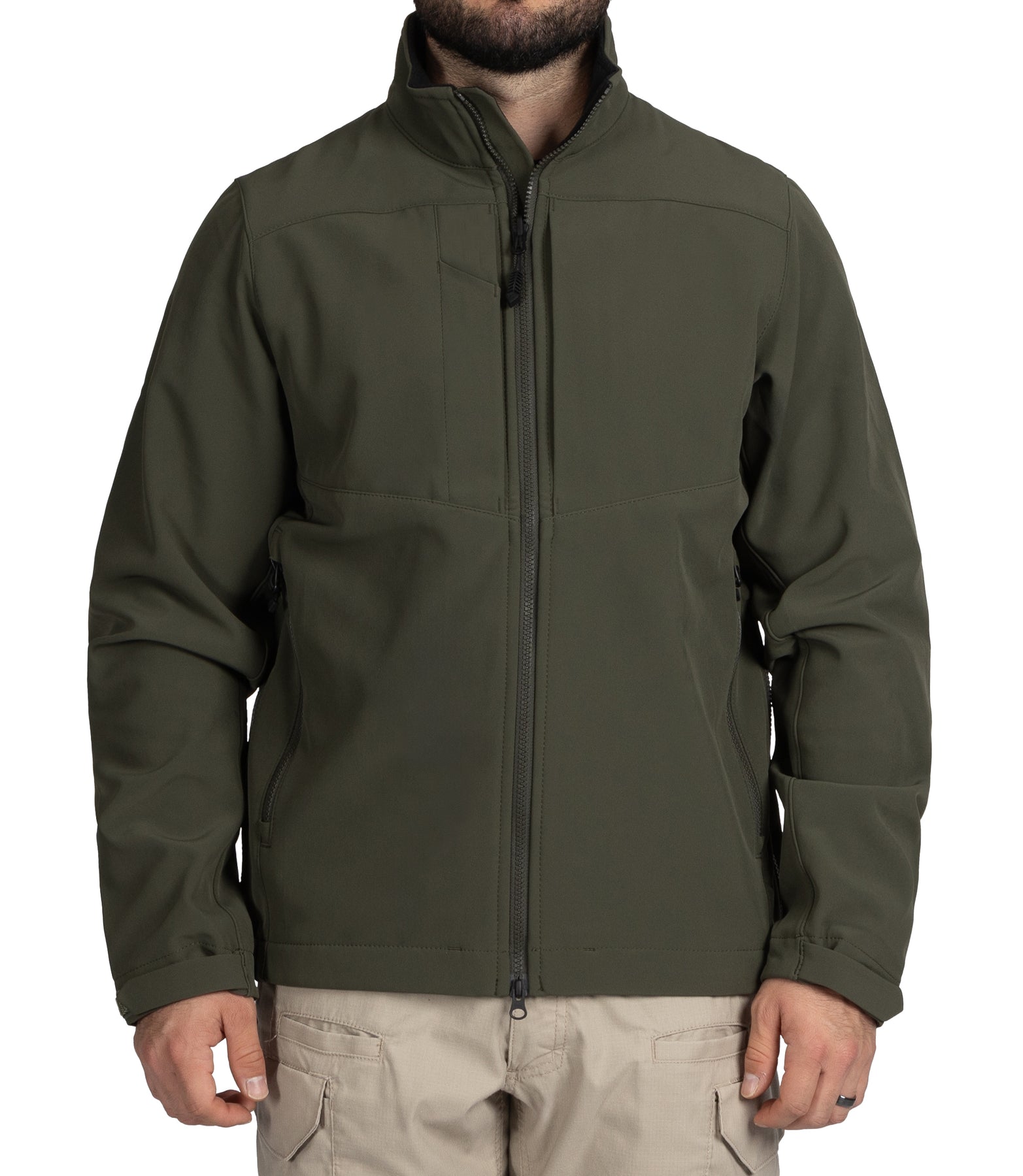 Men’s Tactix Softshell Jacket (Parka Length) – First Tactical