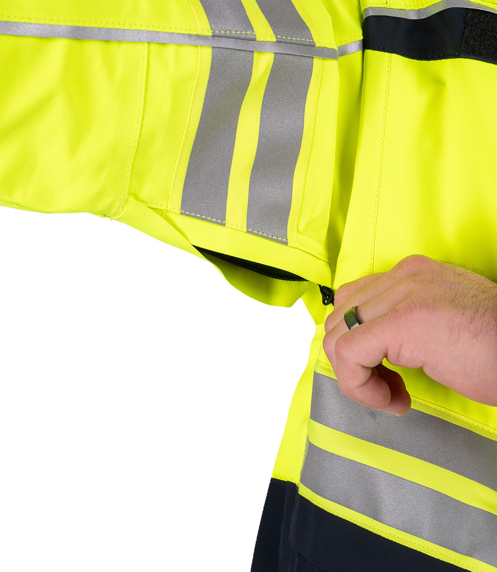 Men's Tactix Hi-Vis Parka Outer Shell
