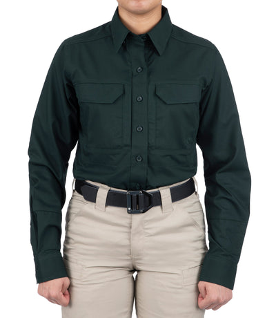 Women's V2 Tactical Long Sleeve Shirt - Kodiak Brown