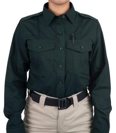 Women's PRO DUTY™ Uniform Shirt - Spruce Green