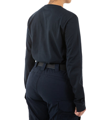 Women's Tactix Cotton Long Sleeve T-Shirt with Pen Pocket