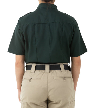 Women's PRO DUTY™ Uniform Short Sleeve Shirt - Spruce Green