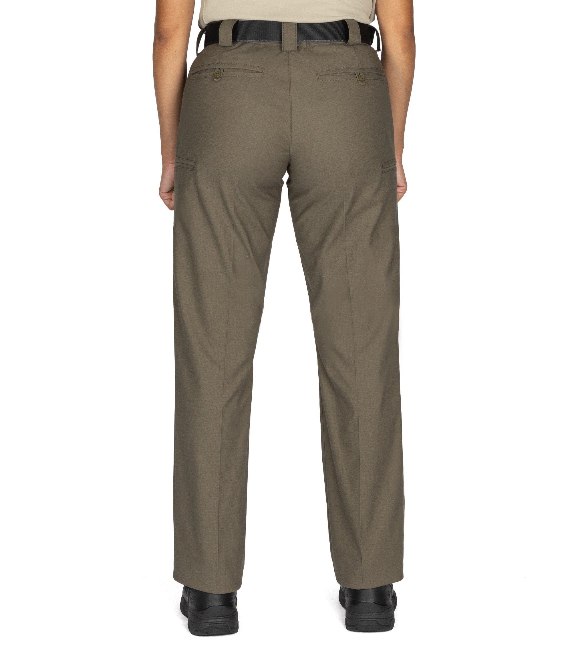 Back of Women's V2 PRO DUTY™ 6 Pocket Pant in Ranger Green |color_ranger green