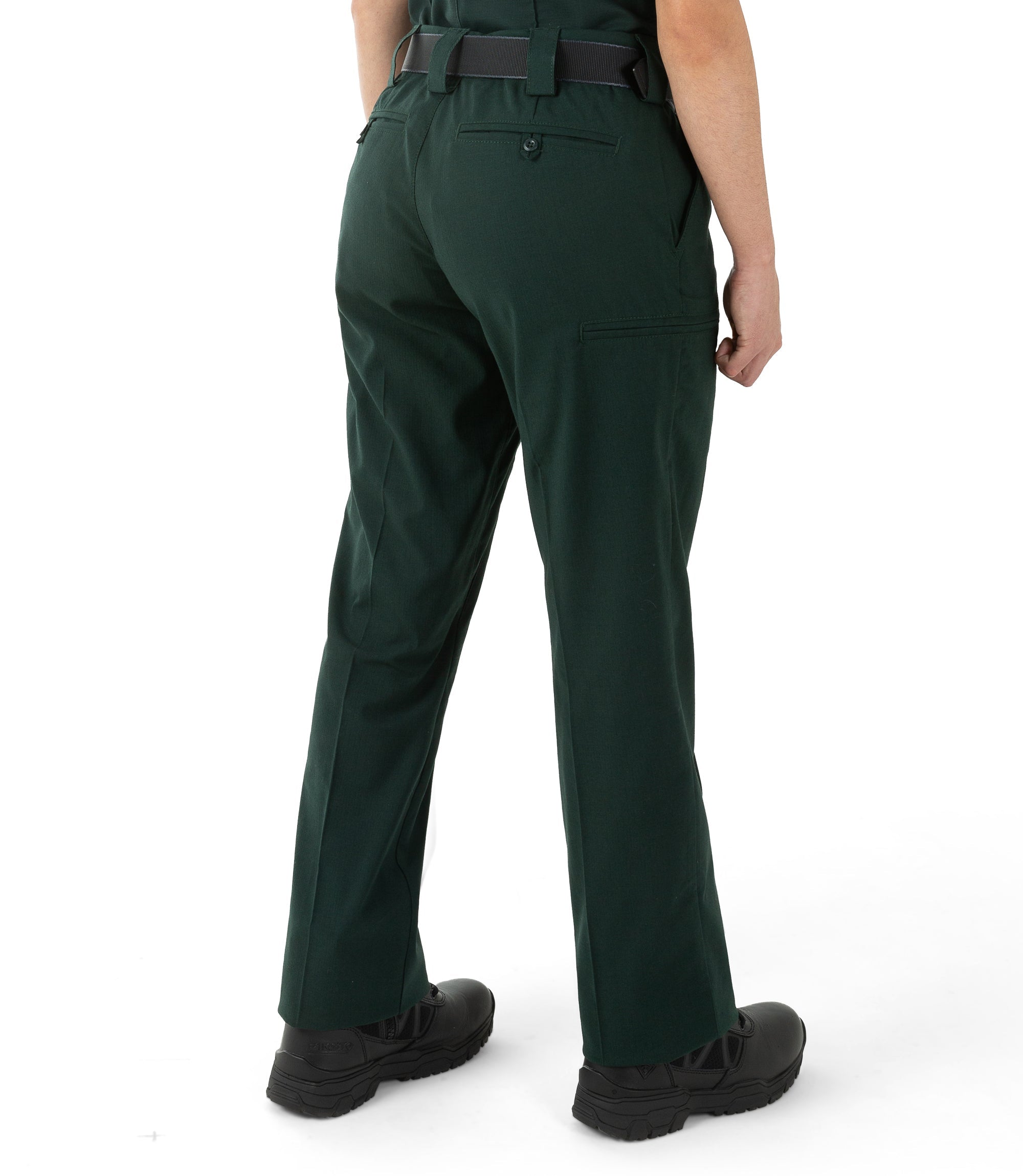 Side of Women's V2 PRO DUTY™ 6 Pocket Pant in Spruce Green |color_spruce green