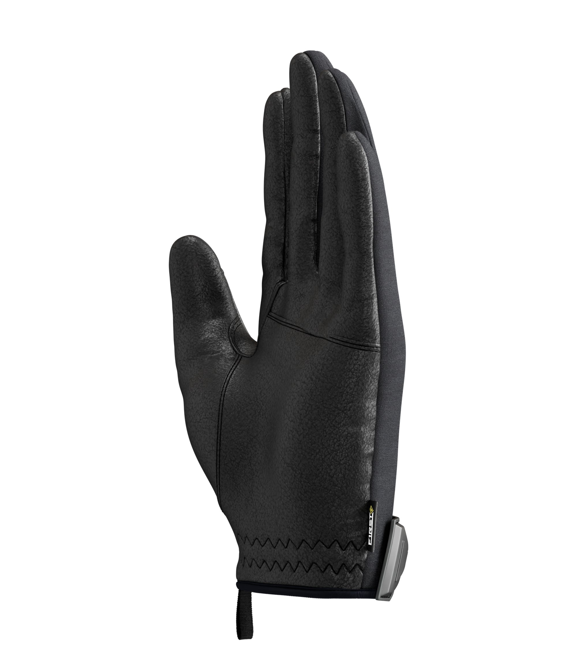 Side pinky bottom angle view of Men's Lightweight Patrol Glove in Black |color_black