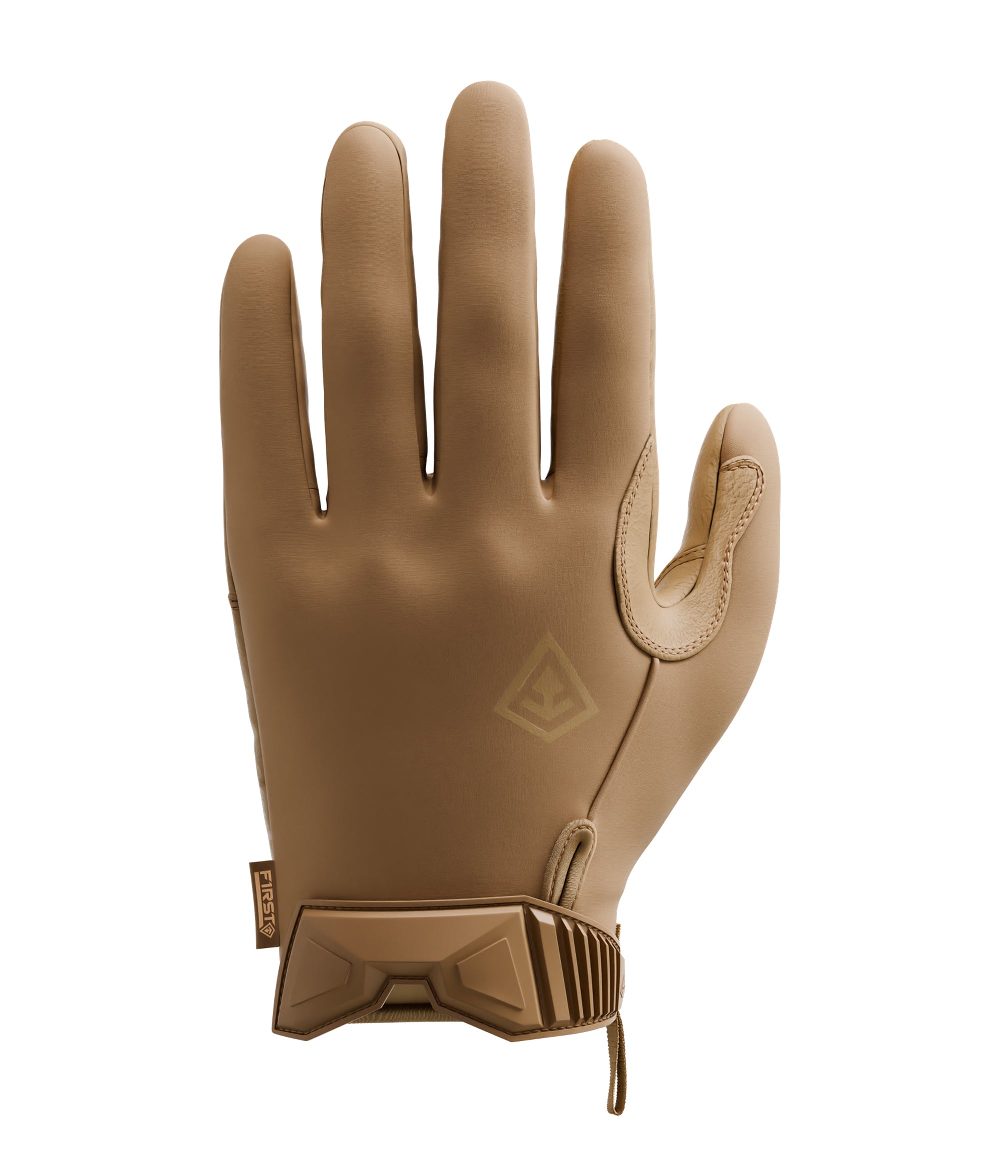 Top view of Men's Lightweight Patrol Glove in Coyote |color_coyote