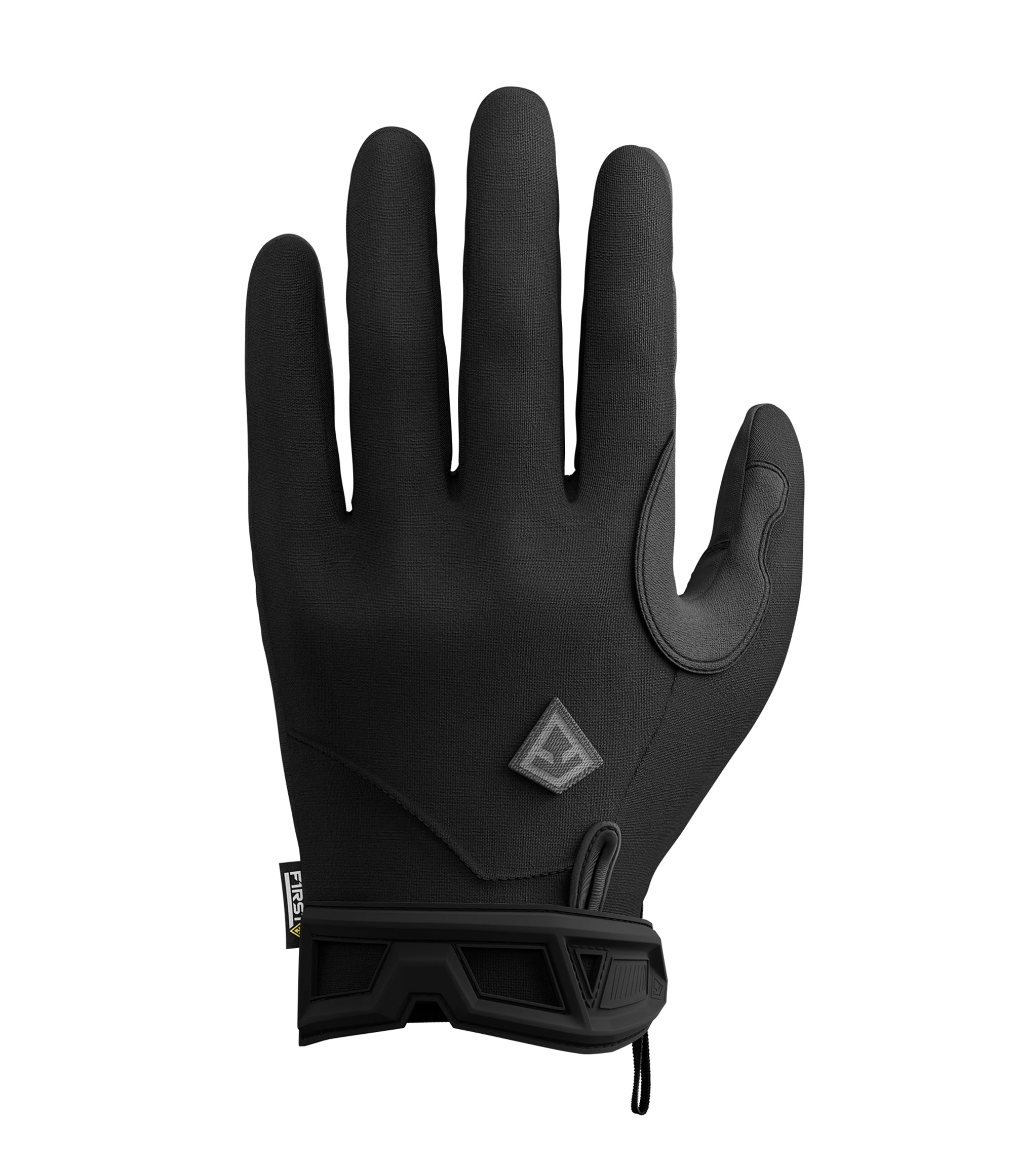 Front view of Men's Slash Patrol Glove|color_black