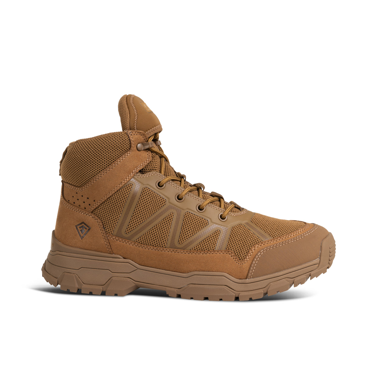 China\'s first-tier brand new brown training boots for men 9.9 percent new Motorcycle Riding Shoes | Mitch | Men main image 2