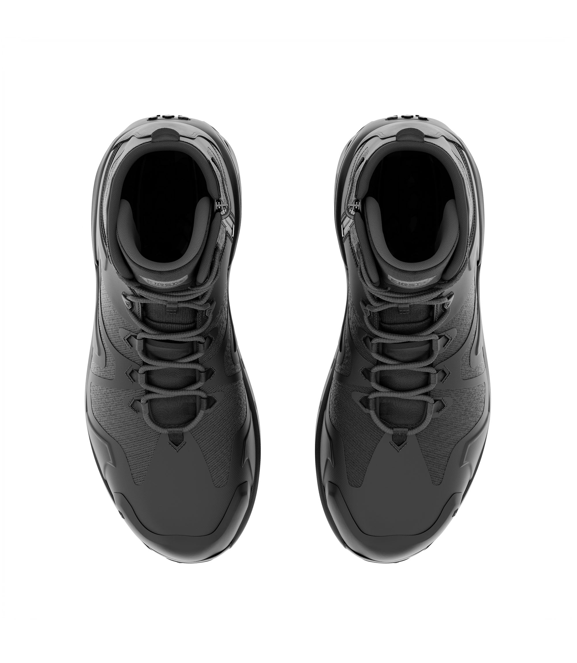 Top view photo of Men's 5“ AERO-TAC™ Side-Zip Mid in black|color_black