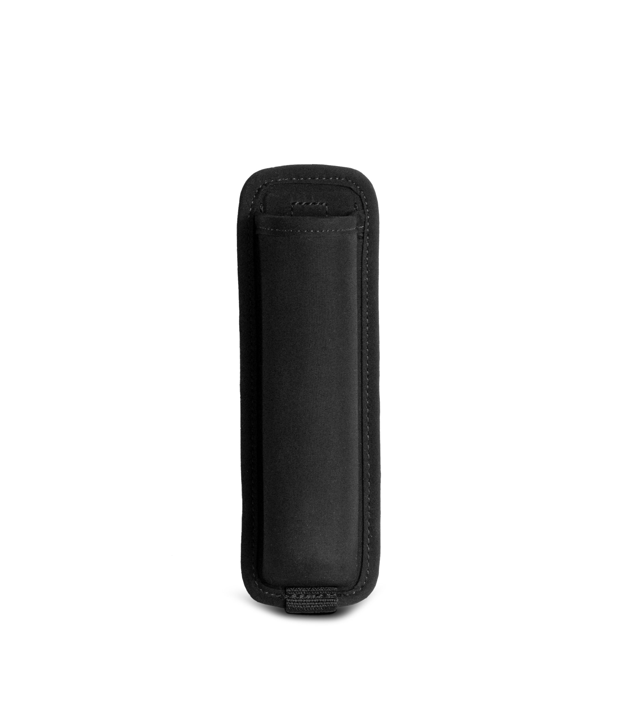 Front view photo of Pro Duty expandable baton case in the color black |color_black