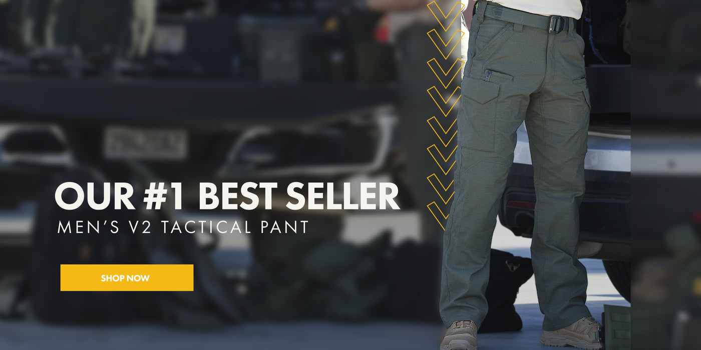 Our #1 Best Seller Men's V2 Tactical Pant in color OD Green