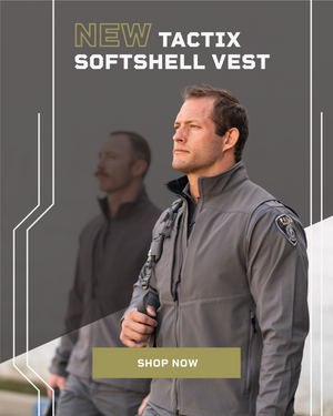 New Tactix Softshell Vest - Click to Shop Now Mobile