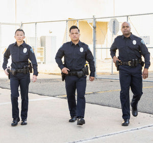 3 Officers in First Tactical Pro Duty Uniforms