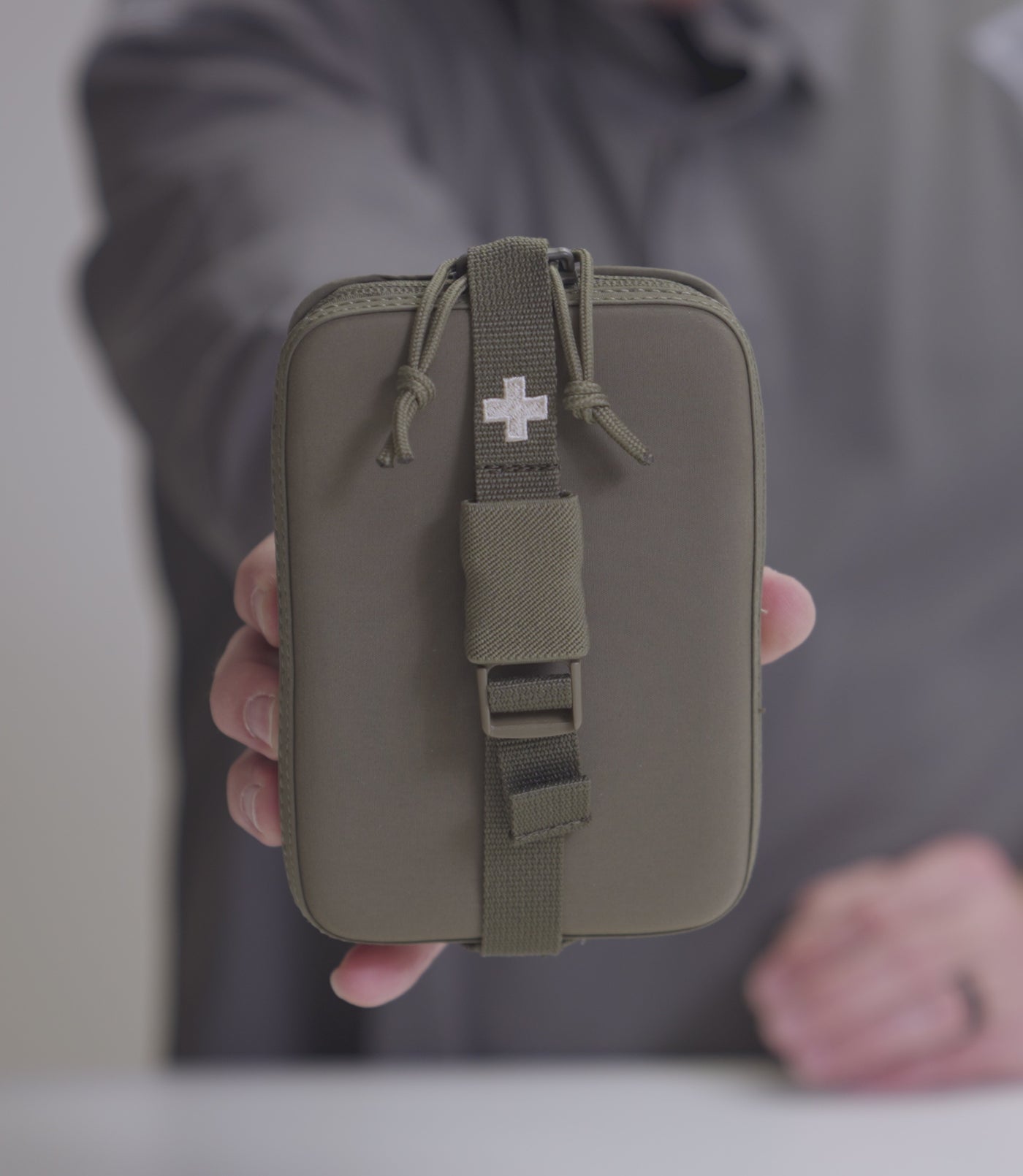 Video of Pro Duty IFAK case in the color ranger green