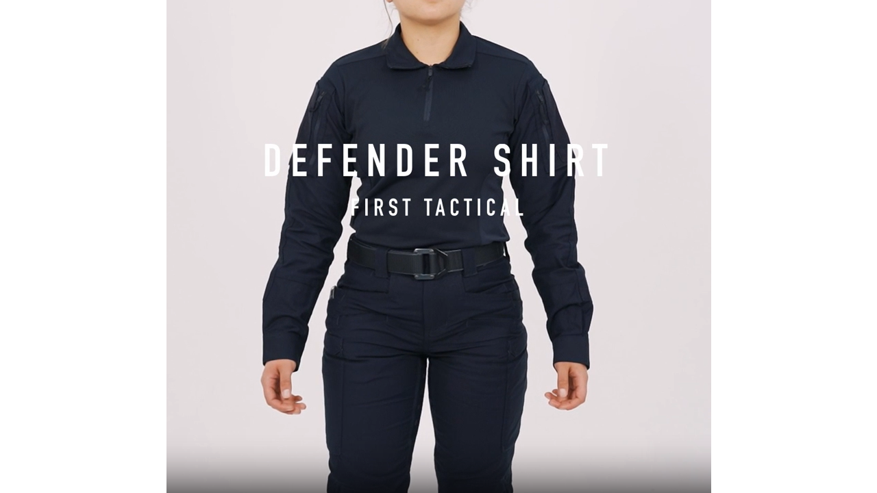 Video of Women's Defender Long Sleeve Shirt