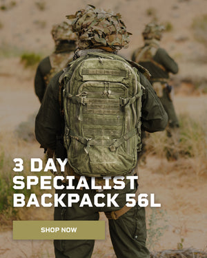 3 Day Specialist Backpack 56L - Click to Shop Now Mobile