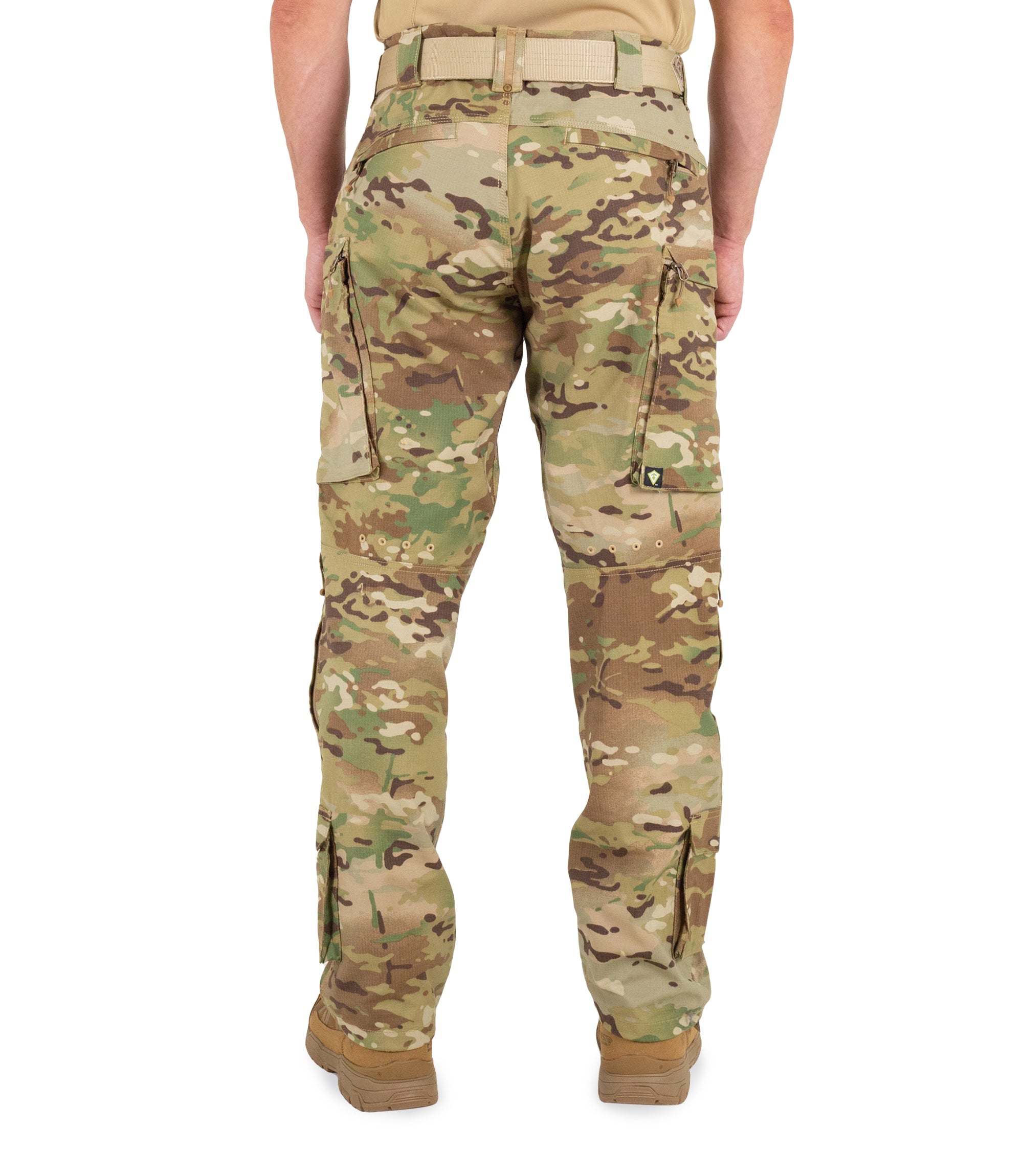 Back of Men's Defender Pants in MultiCam® |color_multicam