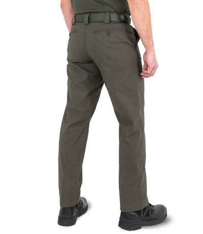 Side of Men's V2 Pro Duty Uniform Pant in OD Green