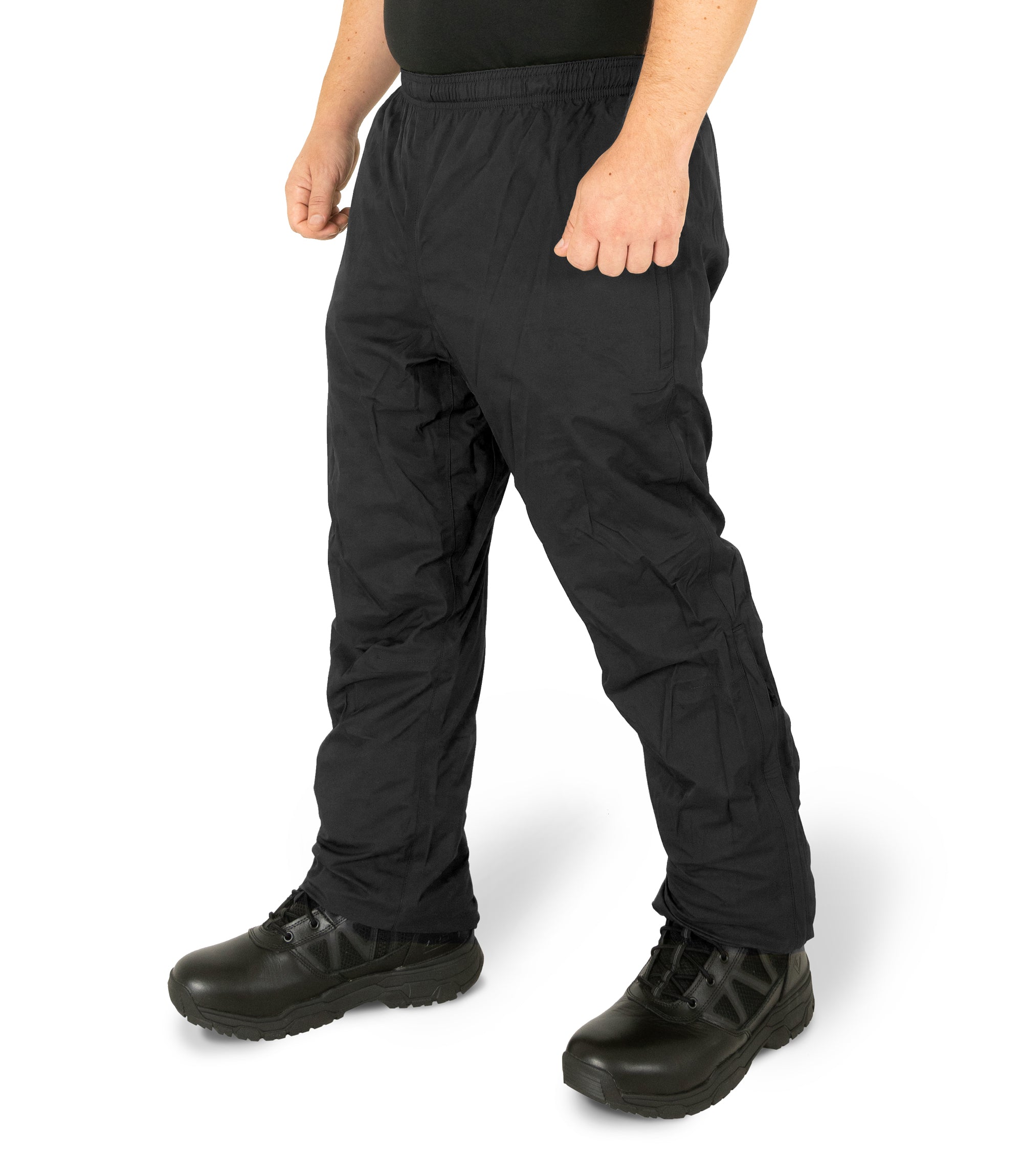 Side of Tactix Rain Pant in Black |color_black