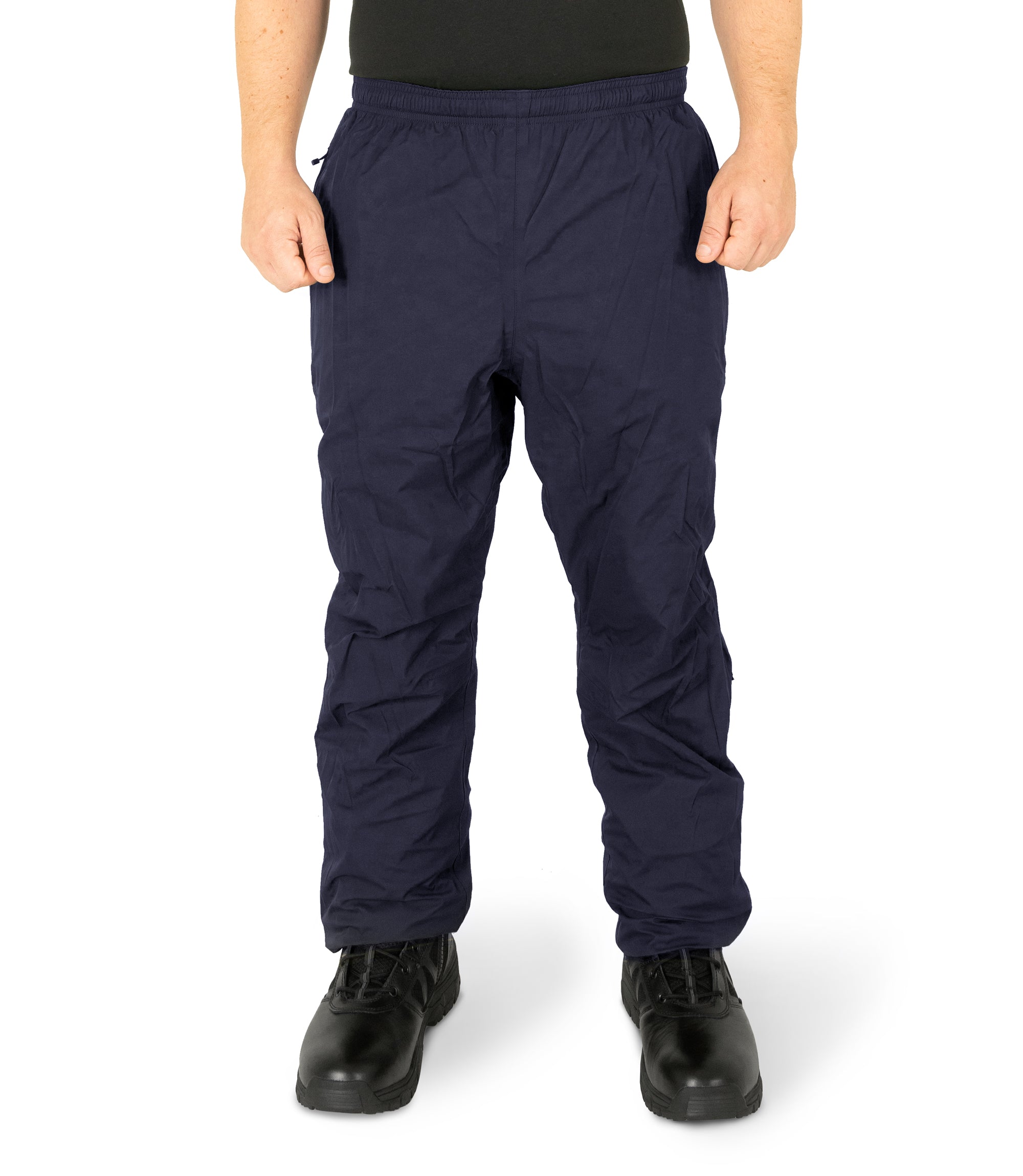 Front of Tactix Rain Pant in Midnight Navy |color_midnight navy