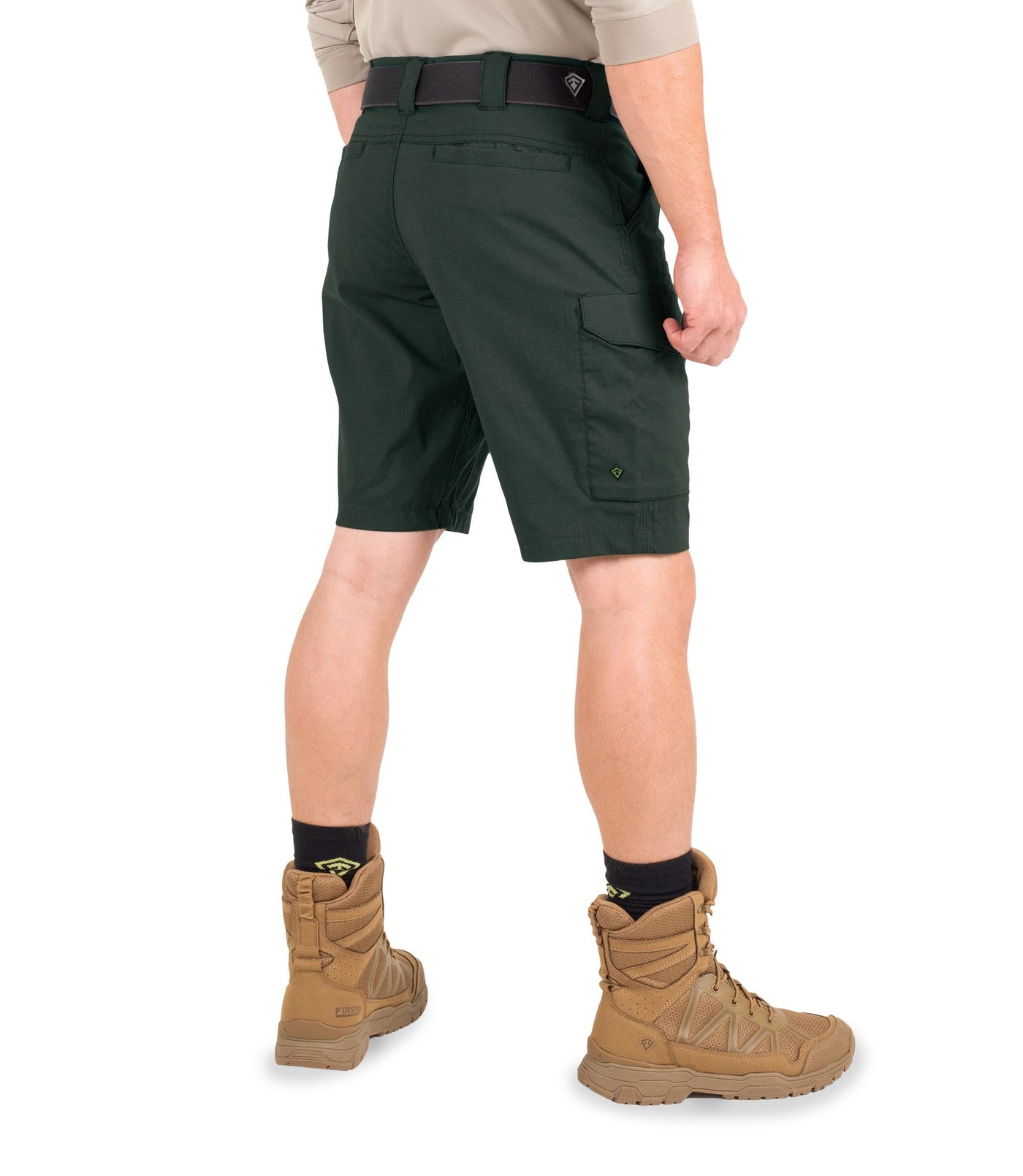 Side of Men's V2 Tactical Short in Spruce Green