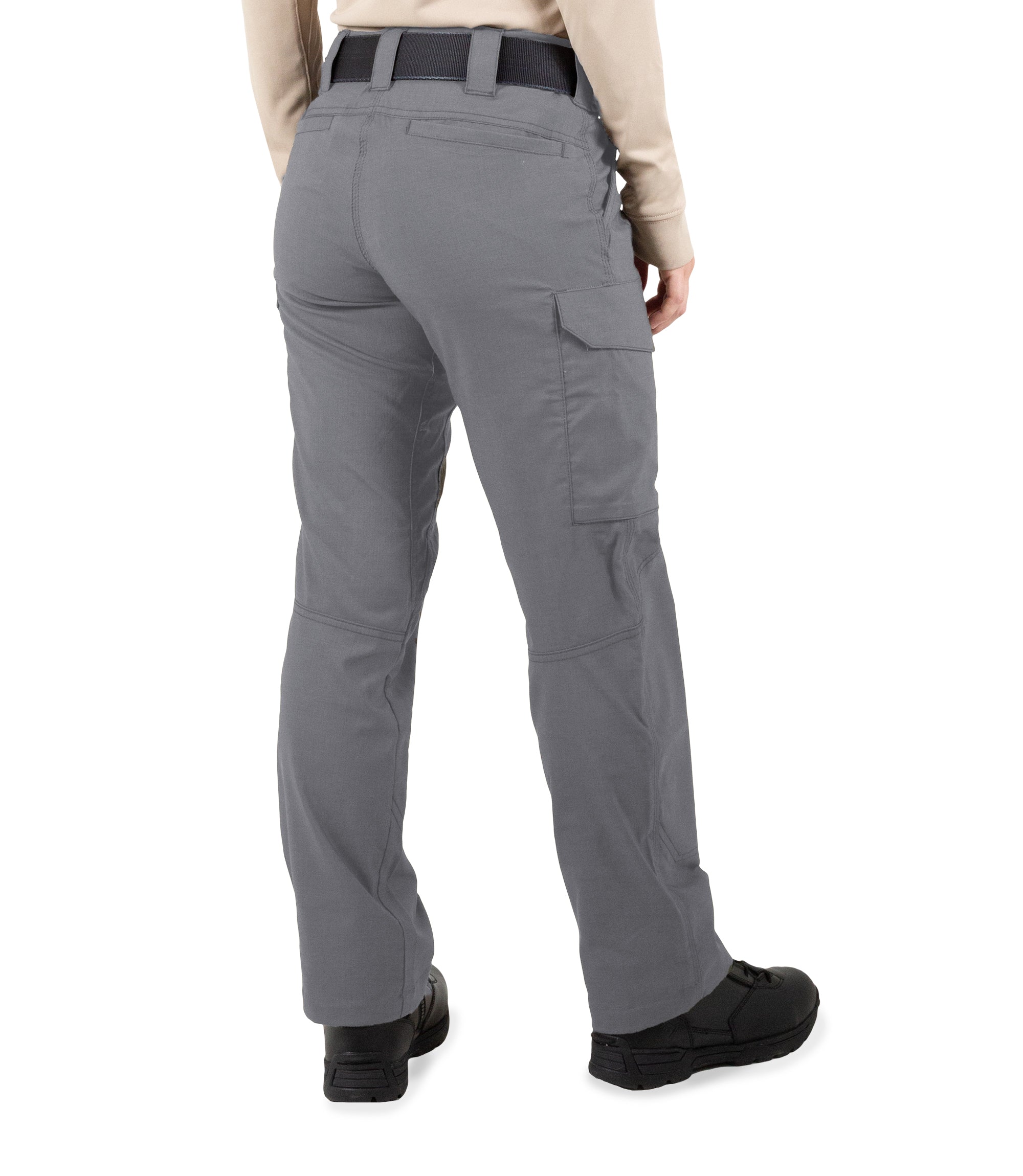 Side of Women's V2 Tactical Pants in Wolf Grey |color_wolf grey