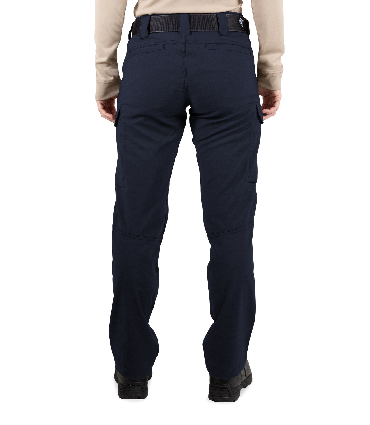 Back of Women's V2 Tactical Pants in Midnight Navy