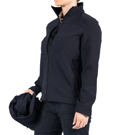 Softshell Jacket for Women’s Tactix System Parka in Midnight Navy