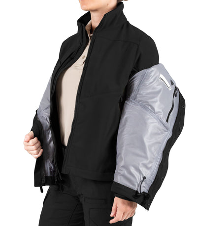 Softshell Jacket Zip Out for Women’s Tactix System Jacket in Black