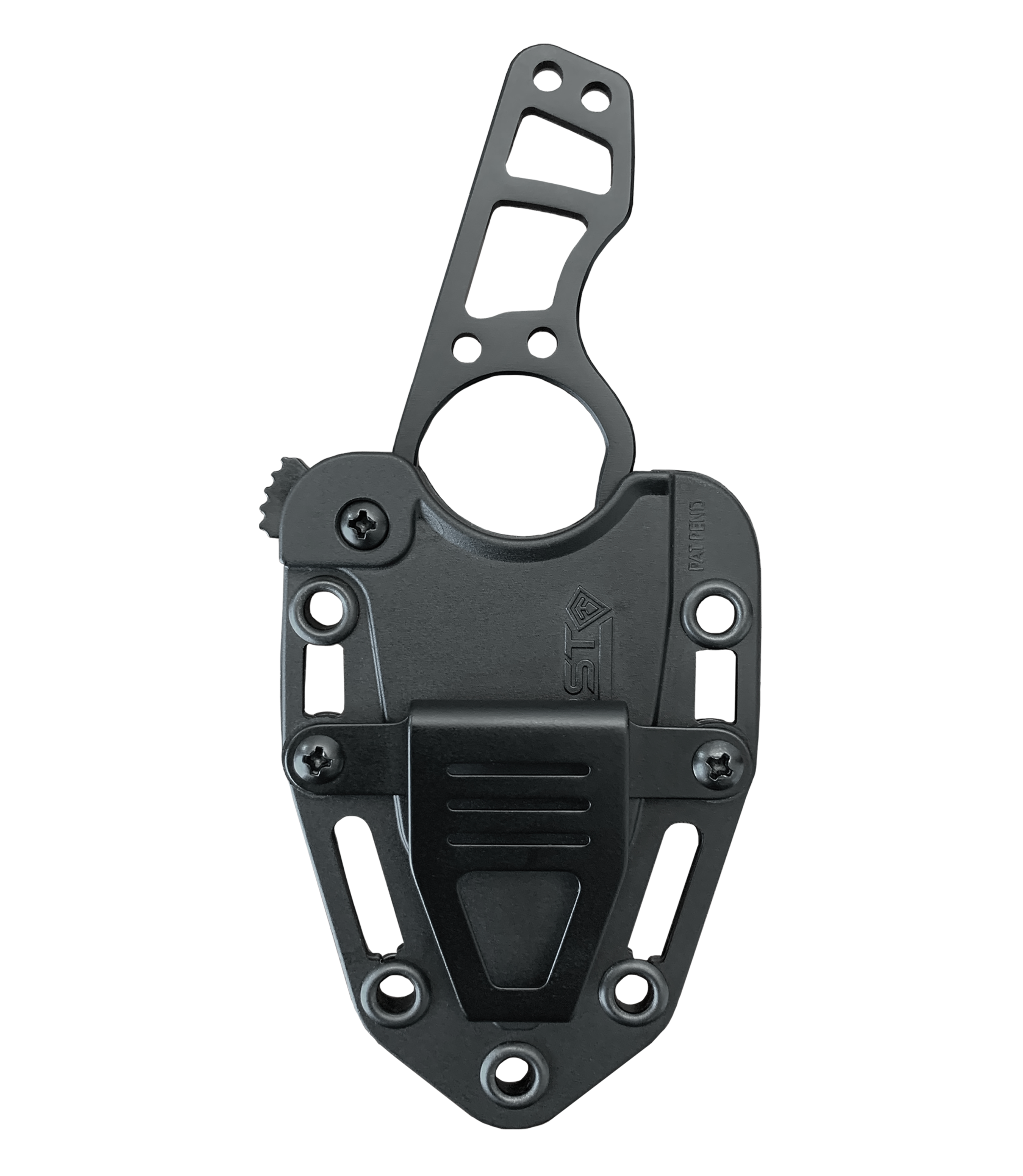 Back of Scorpion Tanto in Black |color_black