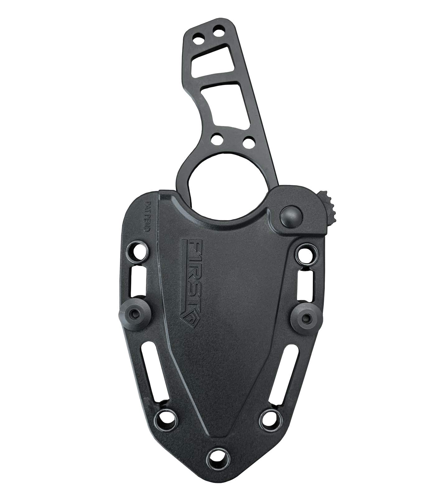 Front of Scorpion Tanto in Black