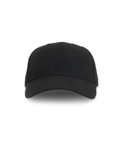 Front of FT Flex Hat in Black