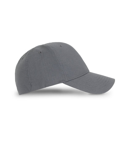 Side of FT Flex Hat in Wolf Grey