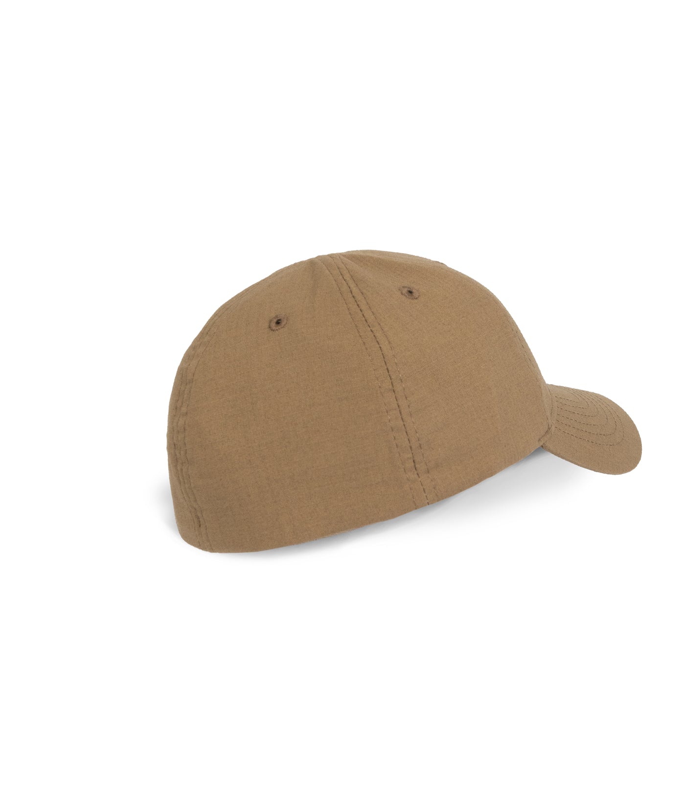 Back of FT Flex Hat in Coyote Brown